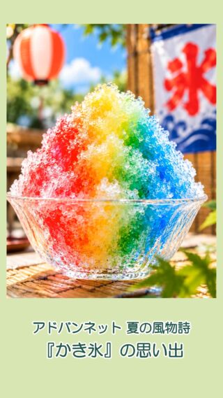 アドバンネット夏の風物詩
「かき氷」の思い出

授業とは ちがう子ども達を
垣間みれて 嬉しい

キーボードの横に カップ
開いた本のそばに スプーン
青くなった舌で ピースサイン

がんばった自分への ご褒美は
私が あたりまえに自分にしていること
それを 学びに来ている子ども達にも…

ひと息ついて また学びへ
自分で 戻っていける

今のままの自分を
まるっと受けとめてくれる

そんな居場所で あり続けたい

今年も おいしそうに食べてくれて
どうもありがとう🍧

#アドバンネット 
#多古町 
#思い出記録 
#嬉しいな 
#ひと息タイム
